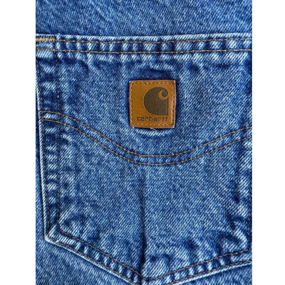 Carhartt Fleece-Lined Jeans – Men’s 36x34, Dark Wash – $55